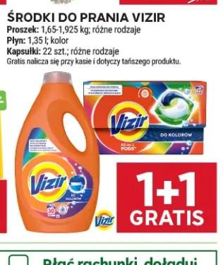 Proszek do prania Vizir +1 wariant