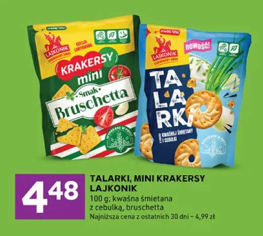 Krakersy mini Lajkonik Bruschetta +1 wariant