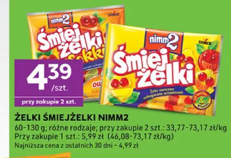 Żelki nimm2 Śmiejżelki Klasyczne +1 wariant