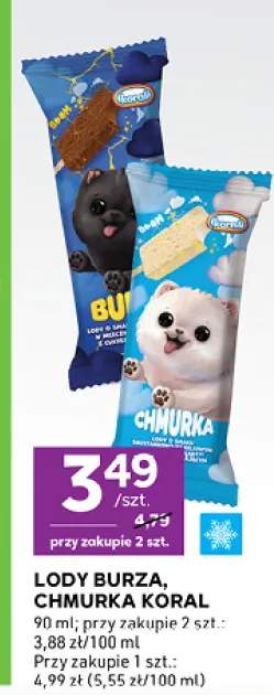 Lody impulsowe Koral Burza