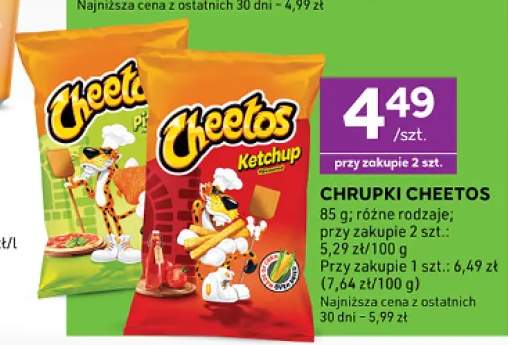 Chrupki kukurydziane Cheetos Pizza