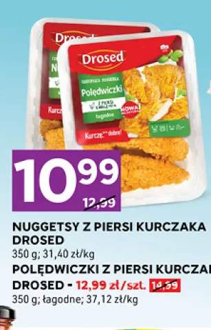 Nuggets z piersi kurczaka Drosed +1 wariant