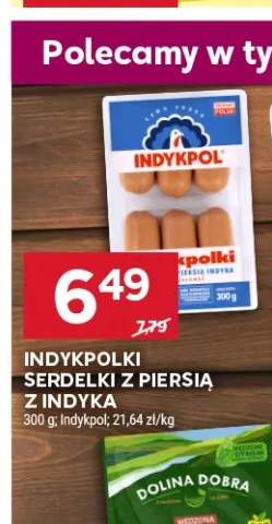 Serdelki z piersią z indyka Indykpolki Indykpol