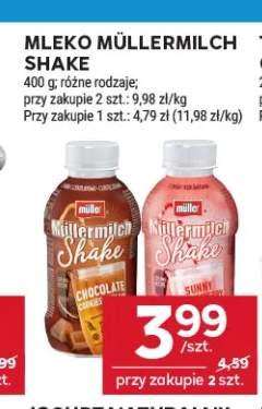 Mleko Müllermilch Shake czekoladowe +1 wariant
