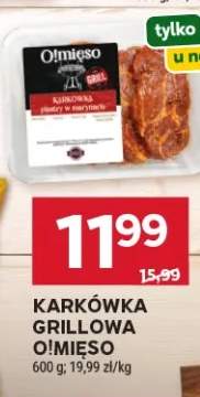 Karkówka grillowa O!Mięso