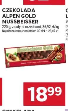Czekolada Alpen Gold Nussbeisser