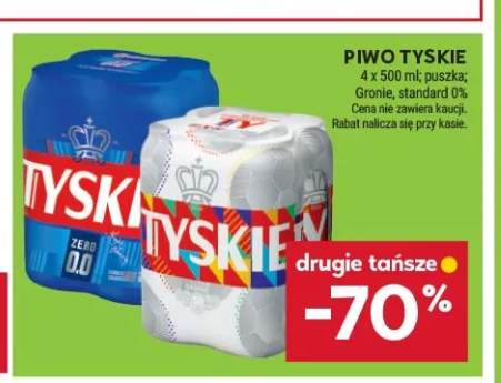Piwo Tyskie Gronie 4-pak +1 wariant
