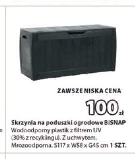 Skrzynia na poduszki ogrodowe Bisnap