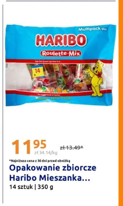 Żelki Haribo Mieszanka Roulette-Mix 14-pak