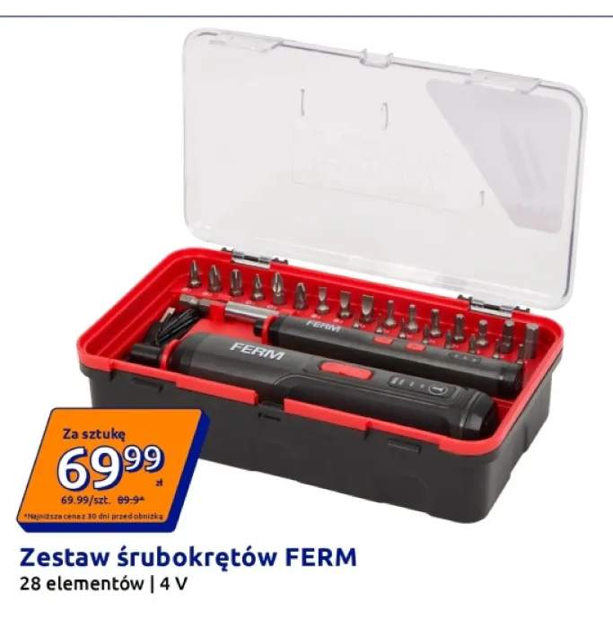 Zestaw śrubokrętów FERM