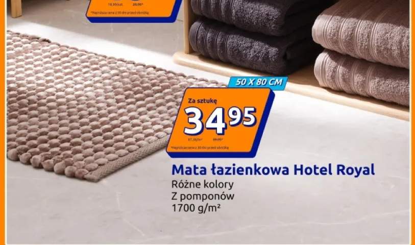 Mata łazienkowa Hotel Royal 50x80 cm