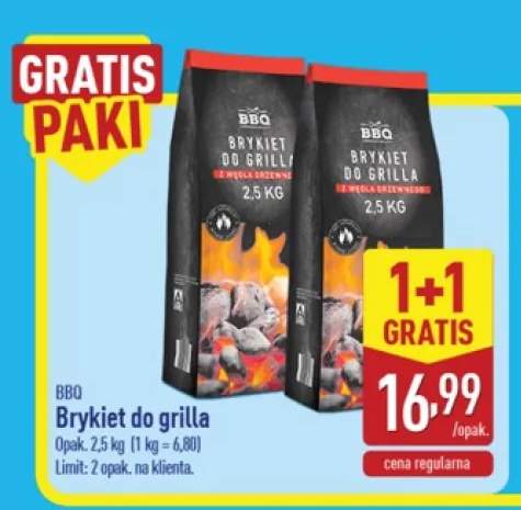 Brykiet do grilla BBQ