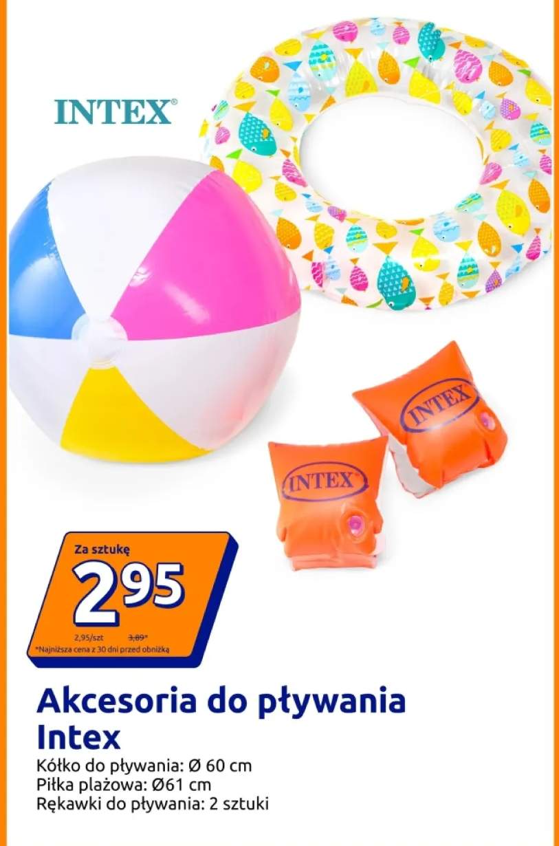 Rękawki do pływania Intex 2-pak +2 warianty