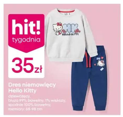 Dres niemowlęcy Hello Kitty