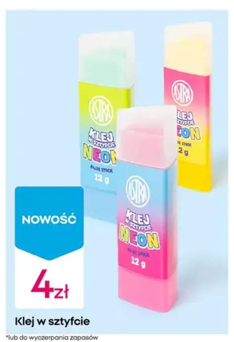 Klej w sztyfcie Astra Neon