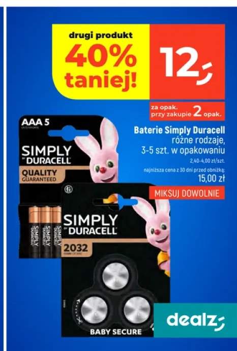 Baterie Simply Duracell AAA