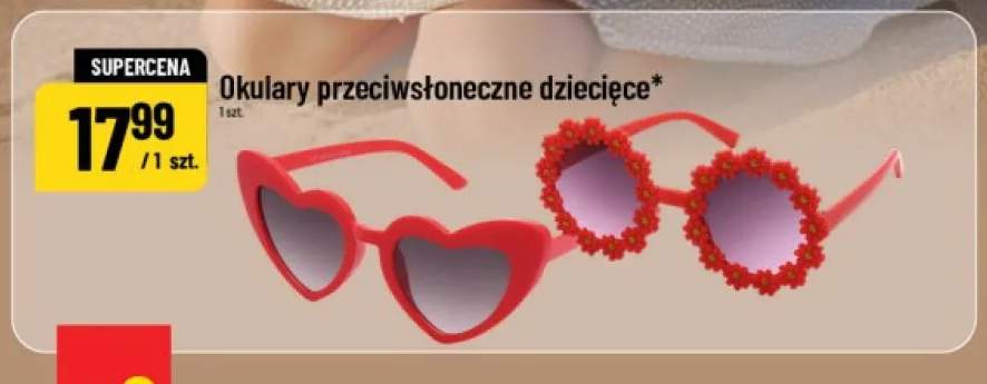 Okulary przeciwsłoneczne dziecięce