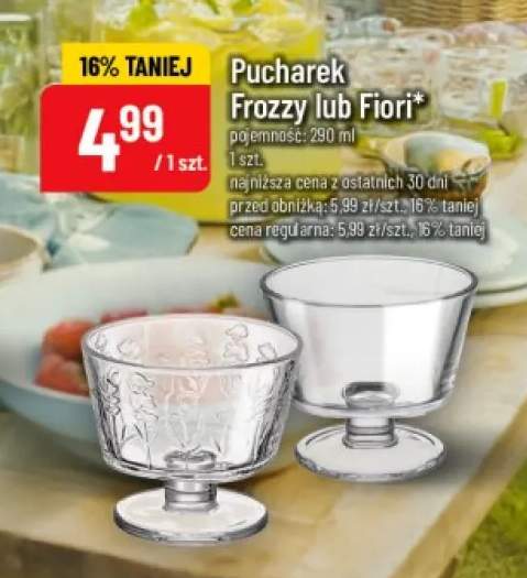 Pucharek Fiori +1 wariant