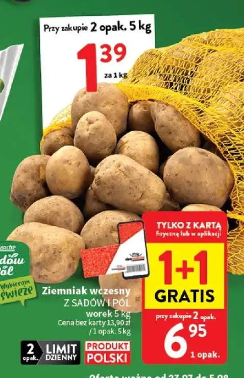 Ziemniak wczesny Z Sadów i Pół