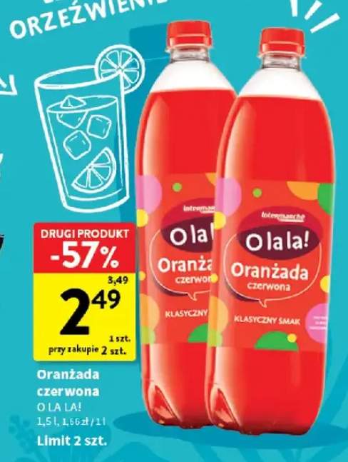 Oranżada czerwona O la la!