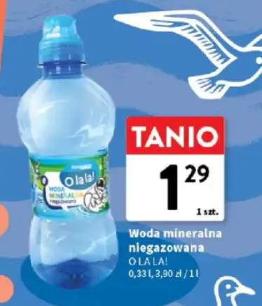 Woda mineralna niegazowana O La La!