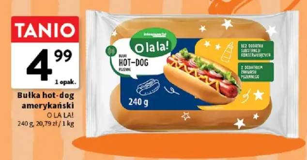 Bułka hot-dog amerykański O la la!