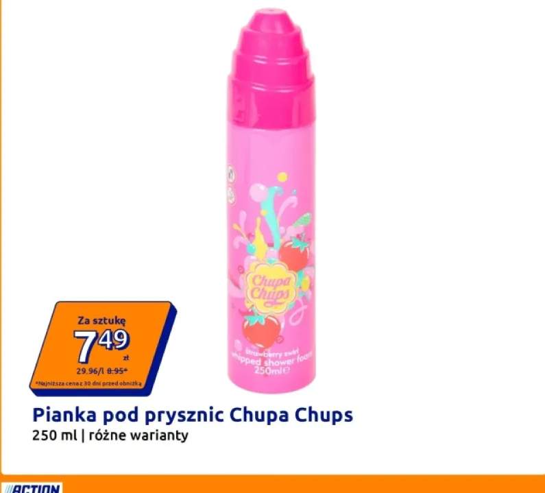 Pianka pod prysznic Chupa Chups Strawberry Swirl