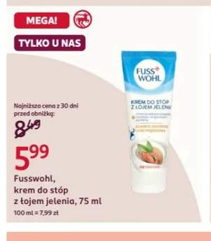 Krem do stóp Fusswohl z łojem jelenia
