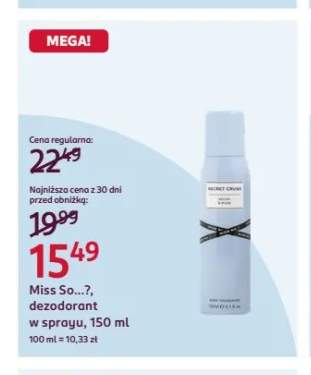 Miss So...? dezodorant w sprayu