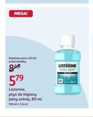 Listerine płyn do higieny jamy ustnej