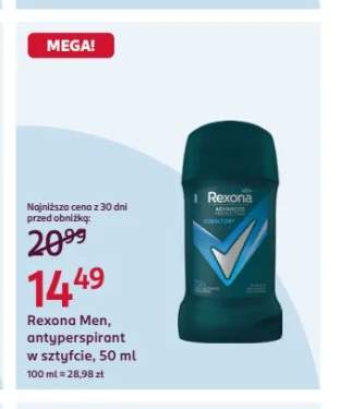 Rexona Men antyperspirant w sztyfcie