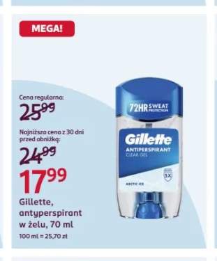 Gillette antyperspirant w żelu