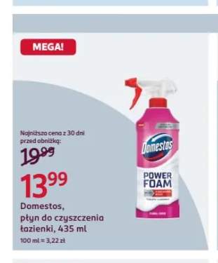 Płyn do czyszczenia łazienki Domestos Power Foam