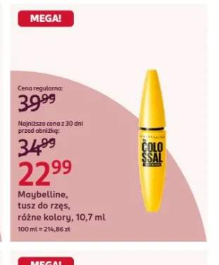 Tusz do rzęs Maybelline Colossal