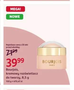Kremowy rozświetlacz do twarzy Bourjois
