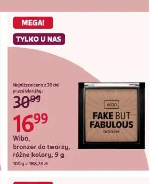 Bronzer do twarzy Wibo Fake But Fabulous