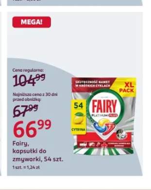 Kapsułki do zmywarki Fairy Platinum Plus