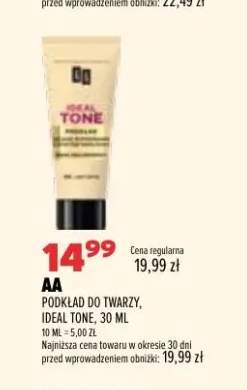 Podkład do twarzy AA Ideal Tone