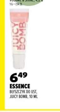 Błyszczyk do ust Essence Juicy Bomb