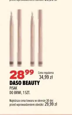 Pisak do brwi Daso Beauty