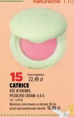 Róż w kremie Catrice Pistachio Cream