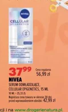 Serum odmładzające Nivea Cellular Epigenetics