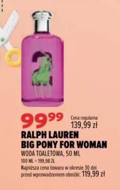 Woda toaletowa Ralph Lauren Big Pony for Woman