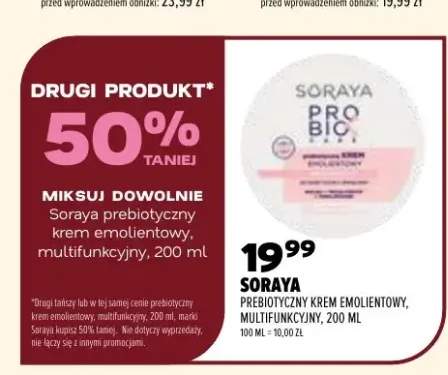 Prebiotyczny krem emolientowy Soraya multifunkcyjny