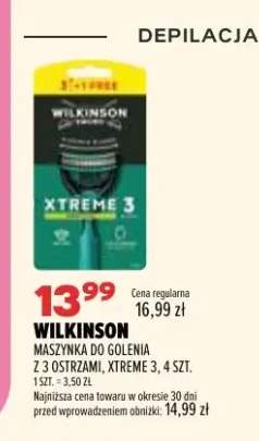 Maszynka do golenia Wilkinson Xtreme 3