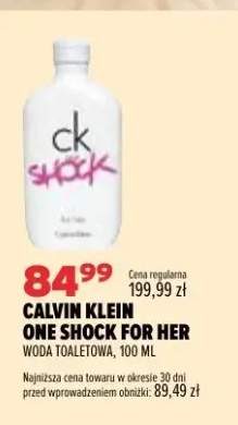Woda toaletowa Calvin Klein One Shock For Her
