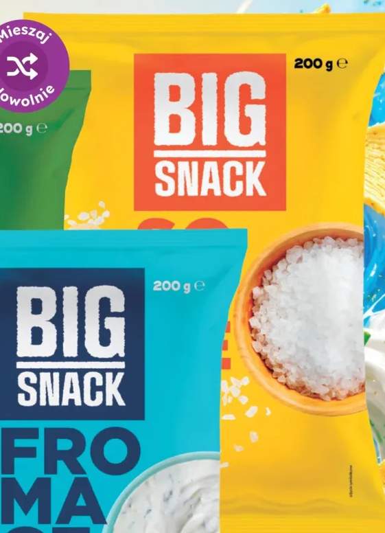 Chipsy solone Big Snack 200g