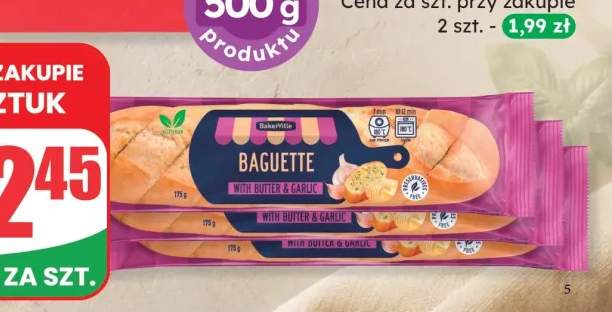 Bagietka z masłem i czosnkiem Aryzta Polska 175g