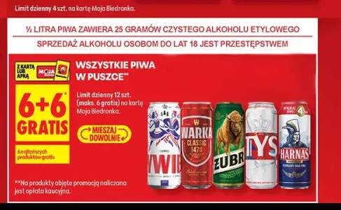 Piwo Tyskie +5 wariantów