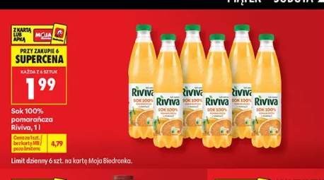 Sok 100% pomarańcza Riviva